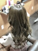 ヘアーサロン デペント(HAIR SALON Depend)&nbsp;ロング  パール&スモーキートパース
