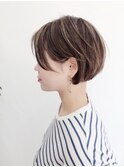 グレーベージュ×3Dミニボブ◎20代30代40代50代60代