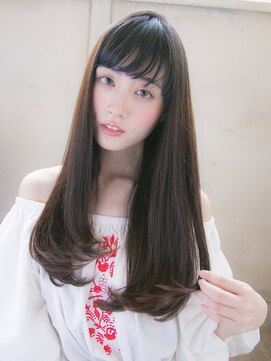 ルティア 池袋(Lutia) 黒髪ロング　卵型　髪質改善