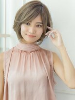 ミンクス ギンザ セントラル(MINX ginza central) 大人かわいいフェミニンショートボブ