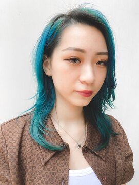 ジェスター(JESTER) ターコイズブルー×ウルフレイヤー