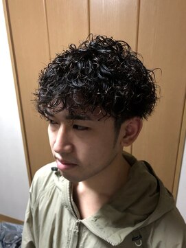 ヒロギンザ 浜松町店(HIRO GINZA) マッシュツイストスパイラルパーマ<ヒロ銀座/メンズ/理容室>