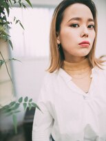 美容室 コーストアール 稲毛店(coast-R)&nbsp;かきあげクールボブスタイル【稲毛】