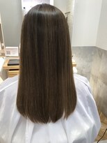 トゥーリ 藤崎店(tuuli)&nbsp;艶髪ストレートカーキベージュ