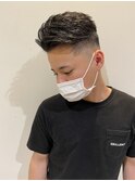 MEN'S HAIR フェード×ビジネスショート