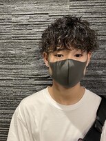 ヒロギンザ 恵比寿店(HIRO GINZA) ツーブロックビジネスショートレイヤーかき上げコンマヘア