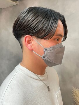 ティダスマイル(tida smile) メンズカット×センターパート