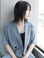 バース(BIRTH)&nbsp;天神【BIRTH】ダークラベンダーアッシュ×外ハネミディ　7