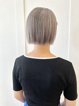 コワファースト  させぼ五番街店(COIFF1RST) bob×グレージュ