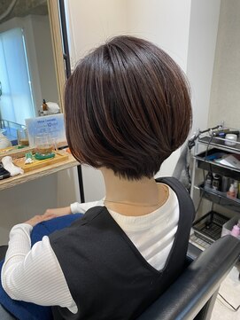 シェリル ヘアーアンドビューティー(cherir HAIR&BEAUTY) 大人ショートスタイル☆ピンクラベンダーカラー/お客様スタイル