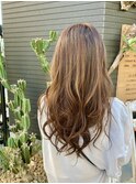 ロングのゆるふわ巻き