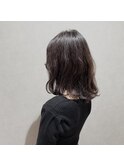 外ハネ ボブ 髪質改善