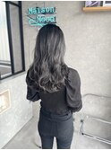 透明感ダークグレージュ