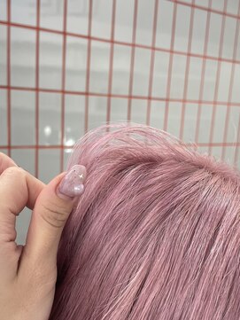 ペレ 渋谷(PELE) 前髪/マチルダボブ/ピンクベージュ/インナーグレージュ/渋谷