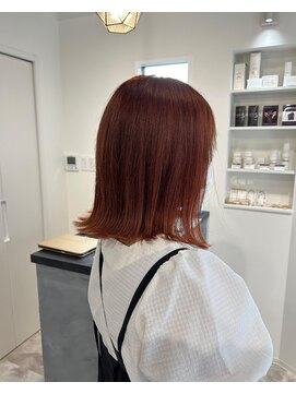 レシピ ラ クレア(recipe la couleur) オレンジブラウン