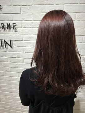 ヘア スパ ビューティー エールフォルム(HAIR SPA BEAUTY YELLFORME) ピンクブラウンカラー