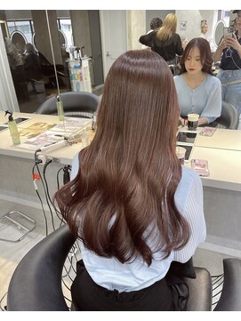 ロンドアヴァントゥス 池袋(Lond aventus) 韓国レイヤー/韓国風/ボブ/髪質改善/黒髪/ブリーチなし〔池袋〕