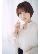 アッシュ 池袋店(Ash)&nbsp;20代30代40代『綺麗め丸みショート』　　＃池袋駅