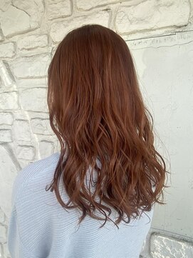 イロヘア アンジョウ(ilo.hair anjo) 1ブリーチ！アプリコットベージュ！！