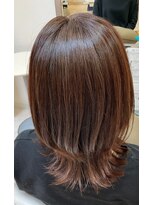 アクアレラ(AQUARELA）&nbsp;髪質改善ストレート[ニュアンスカラー/フレンチカジュアル]