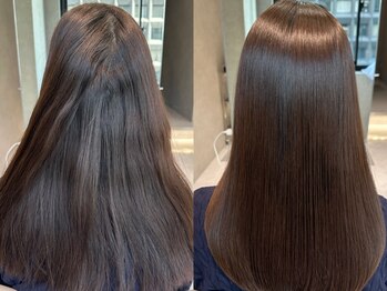 ルミス 銀座(Lumis)の写真/素髪から綺麗な美髪に。【髪質改善】【縮毛矯正】から最適な薬剤を一人一人に合わせてオーダーメイド。