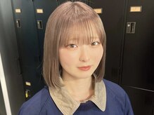 透明感カラー、ブリーチなしカラーが得意【本厚木】