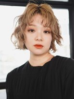 オジョマノ(OjOmano) ケアブリーチダブルカラーインナーカラーハイライト20代30代前髪