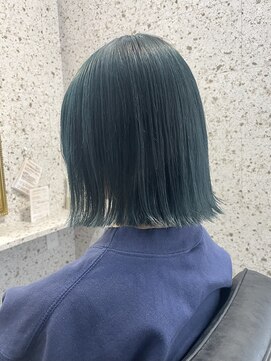 ラニヘアサロン(lani hair salon) 青味モスグリーン