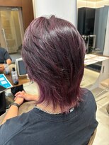 ビオラバイフーガ 綱島(Viola by FUGA)&nbsp;ボルドールビーカラー＊ウルフカット10代20代30代