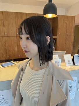ココカラヘア 星ヶ丘店(KOKOKARA HAIR) ぱつんとボブ