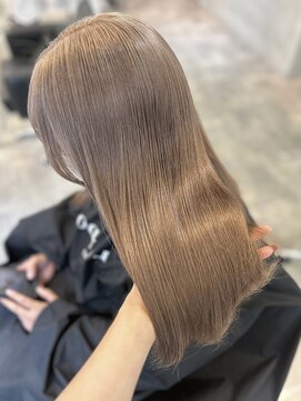 ペレ 梅田(PELE) 前髪/アンブレラカラー/こなれミディ/イメチェン/ウェーブパーマ