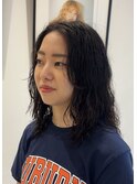 ミディアムレイヤーパーマ