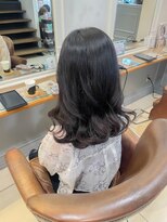 ネオリーブアイム 横浜西口店(Neolive aim)&nbsp;ミディアムヘアでもできるコテ巻き風デジタルパーマ　横浜　成田