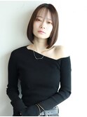 【 AINM 】 小顔効果◎ミディアムレイヤー