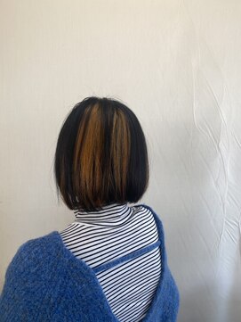 ジュリア(Giulia) インナーカラー　インナーブリーチ　ツートン