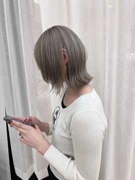 キセイ イオンモール新利府北館店(KISEI) 外ハネショート×クールべージュ