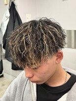 ライズ 渋谷店(RISE) ツイストスパイラルメッシュ/ハイライト/ツイストスパイラル