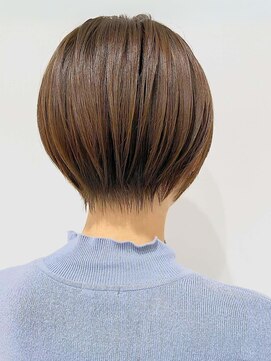 バサ 花小金井店(BASSA) ショートカット×ひし形ショートボブ×前髪あり20代30代40代　a