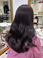 アマトウキョウ アユンチェ(AMA TOKYO×AYUNCHE)&nbsp;ダークラベンダー  ラベンダーグレージュ  透明感カラー