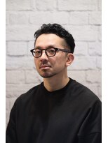 グレイスフル バーバープラチナム 六本木店(Graceful Barber platinum)&nbsp;くせ毛を活かす大人ツーブロックショート