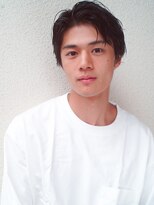 レジュアル(RESSUAL)&nbsp;かき上げヘア　ニュアンスマッシュ　サイドパート　ビジネス