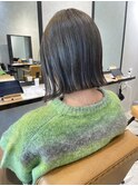 前髪顔まわりボブレイヤーボブ顔まわり縮毛矯正haruhi