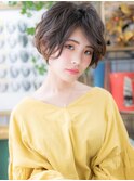 くせ毛風カール前下がり大人ボブパーマh4浦和20代30代40代