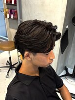 エリマ 調布(elima)&nbsp;調布メンズセンターパートニュアンスパーマフェザーパーマ