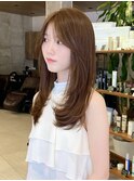 ロングヘア20代30代40代レイヤー前髪なし前髪あり表参道【平島】