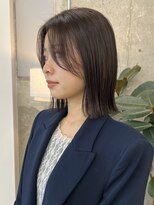 ノード(NODE)&nbsp;栄外ハネナチュラル大人可愛い韓国ボブ　ぷつっと切りっぱなし