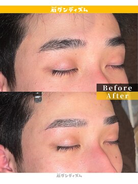 眉ダンディズム 大阪本町店 眉ダンスタイリング　ナチュラル