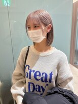 ホープ(hope)&nbsp;肩上ボブ×ミルクティーグレージュ【大阪/梅田】