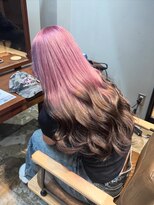 デイズ セカンド バイ エイト(DAYS 2nd by EIGHT)&nbsp;roots color  pink×brown