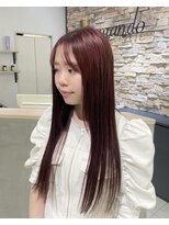 ケンジサナンド(KENJE Sanando)&nbsp;ブリーチなしピンクカラー